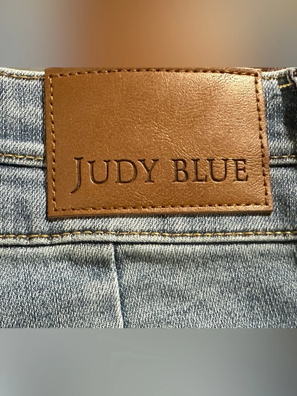Judy Blue tummy control high rise shorts size Medium 6/8 double button